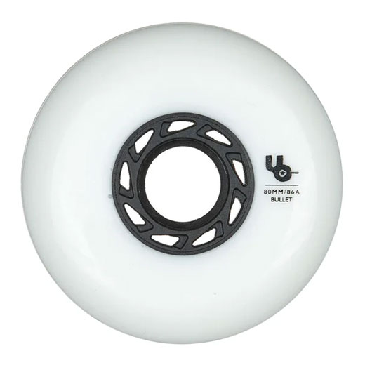 Pack de 4 Ruedas Undercover Team Blank Blanco 80mm/86A