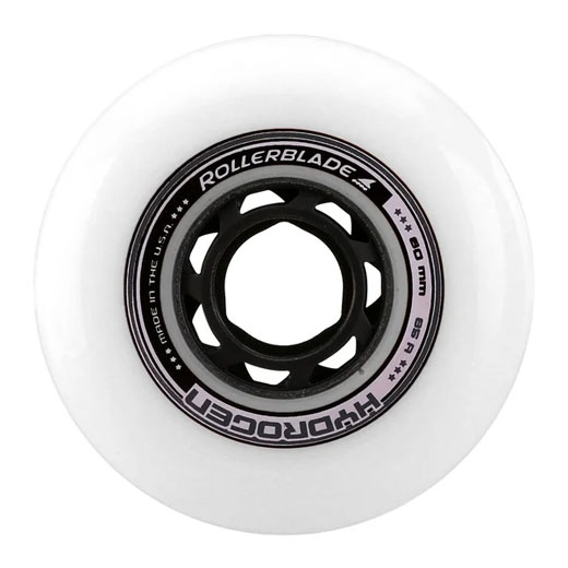 Pack de 8 Ruedas Rollerblade Hydrogen Urban Blanco 80mm/85A