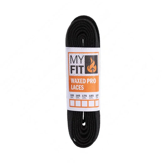 Cordones Encerados Powerslide MyFit Negro 180cm